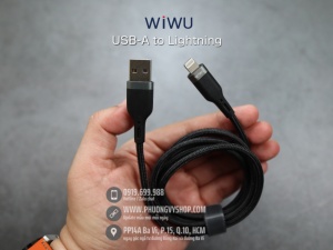 Dây cáp WIWU Platium 3A USB-A to Lightning